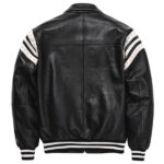 Pelle-Pelle-Encrusted-Varsity-Plush-Black-Mens-Jacket